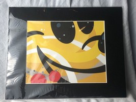 Disney Mickey Mouse Face Yellow Art Piece Print 14 x 11 inches - $17.99