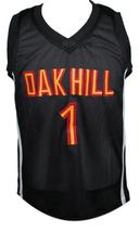 Harry Giles Custom Oak Hill HS Basketball Jersey Sewn Black Any Size image 1
