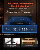 60L Electric Cigar Humidor Cooler Cabinet 350 Counts with Compressor Coo... - $8,799.96 MXN