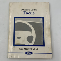 2000 Ford Focus Owners Manual Handbook OEM P03B38009 - £11.60 GBP