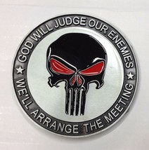New Men’s Skull God Will Judge Our Enemies Belt Buckle - €16,63 EUR