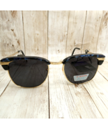 VINTAGE Riviera Eyewear Pearlized Blue Gold UV Sunglasses 2838 - NEW, OL... - $449.41 MXN