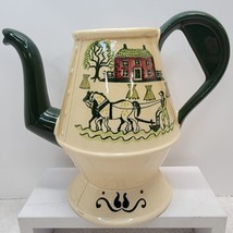 Vintage Metlox Poppytrail Homestead Provincial Coffee Pot Carafe Horse NO Lid - £14.09 GBP