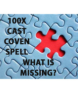 100X FULL COVEN CAST FIND WHAT&#39;S MISSING IN YOUR LIFE EXTREME Magick WITCH  - €86,23 EUR