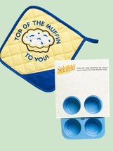 Seinfeld Silicone Baking Muffin Tray /Pan &amp; Potholder &quot;Top of the Muffin... - €22,42 EUR