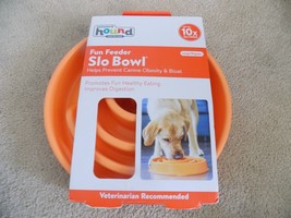 Outward Hound Fun Feeder Slo Bowl Anti Canine Obesity &amp; Bloat Large/Regular - £11.64 GBP