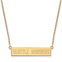 SS GP  Seattle Mariners Small Bar Necklace - £76.01 GBP