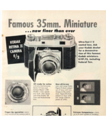 1949 Kodak Retina 2 Camera Advertisement Miniature Photography Antique D... - $367.32 MXN