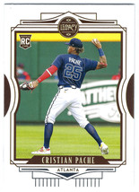 2021 Panini Chronicles #19 Cristian Pache Atlanta Rookie Card Legacy - £1.58 GBP