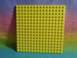 LEGO 16 X 16 - Lego Friends Yellow Flat Base Plate  - $3.31