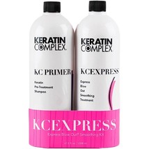 Keratin Complex KCEXPRESS Express Blow Out Smoothing Kit and Shampoo 67.6oz - £306.99 GBP