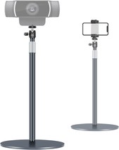 Nycetek Desktop Tripod, Webcam Stand, Light Stand Tripod With 360°, Youtube. - £33.43 GBP