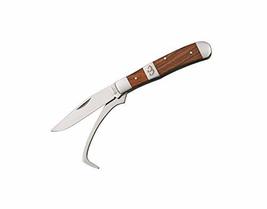 ABKT Tac CC0067RW2 Stockyard Farriers Knife Red Sap Wood, One Size, Multi - $24.99