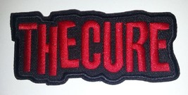 The Cure~Embroidered Applique Patch~4 1/8&quot; x 1 7/8~Iron Sew~Rock~FREE US... - £3.29 GBP