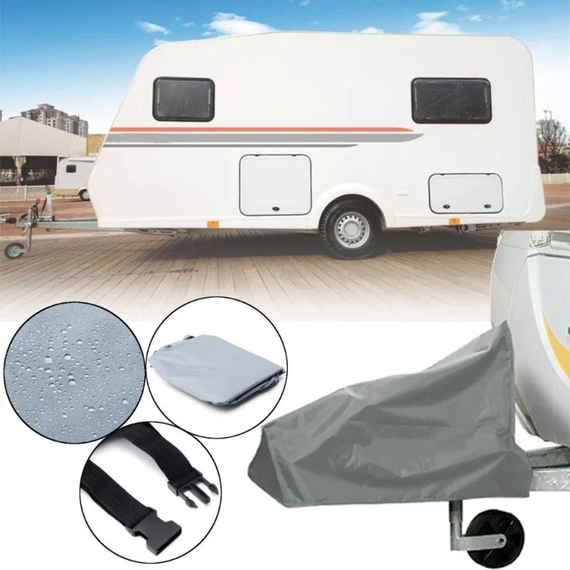 Waterproof Caravans Hitch Cover Trailer Tow Balls Coupling Lock Breathab... - £17.78 GBP