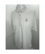 Travis Mathew The Palms Golf Club Men Polo Shirt Pima Short Sleeve White XL - £19.45 GBP