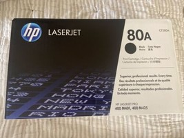 New Genuine HP 80A CF280A Black Retail Boxed Sealed Toner - $69.29