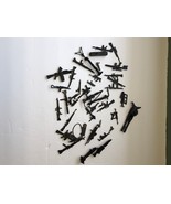 Military/Adventure Gi joe Style weapon accessory lot for 3-4&quot; Figures FO... - £38.92 GBP