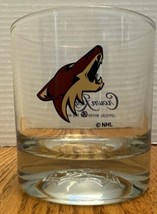 NHL, Arizona Coyotes Crown Royal 3 5/8&quot; Tall Tumbler Glass - £8.97 GBP