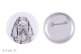 Buttons with a dog -Spinone Italiano - £2.97 GBP