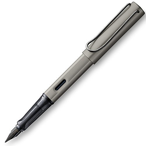 LAMY Lx Live Deluxe Fountain Pen, Ruthenium (L57F) - £55.95 GBP