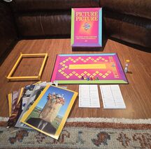 VINTAGE Picture Picture Board Game 100% COMPLETE Golden 1992 90s Party - $19.95