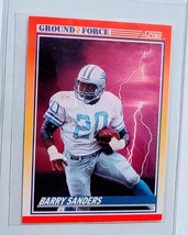 1990 Score Barry Sanders Ground Force Insert Football Card cAVM1 - $7.99