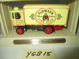 Matchbox Great Beers of the World Series 1929 Garrett Steam Wagon Flower... - $2.00