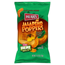 Herr's Jalapeno Popper Cheese Curls, 4-Pack 7.5 oz. Bags - £24.77 GBP