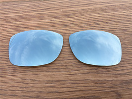 Silver Titanium polarized Replacement Lenses for Oakley Jupiter Squared - £11.67 GBP