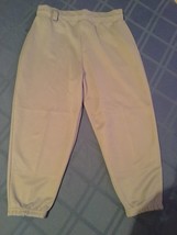 Easton baseball softball pants Youth XLarge Girls Boys YXL gray sports - $6.99
