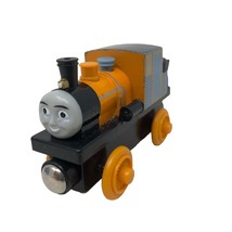 VTG Thomas &amp; Friends Dash Gray Orange Wooden Train Car Tank Engine 2003 - £35.52 GBP