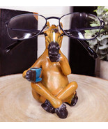 Caffeine Addict Brown Horse Drinking Coffee Eyeglass Spectacle Holder St... - £14.13 GBP