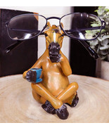 Caffeine Addict Brown Horse Drinking Coffee Eyeglass Spectacle Holder St... - $24.59 CAD
