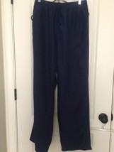 Fitness Gear Men&#39;s Athletic Windbreaker Track Pants Blue Size Medium  - $38.80