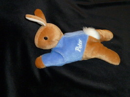 Beatrix Potter Peter Rabbit Stuffed Animal Plush Eden Beanbag 7&quot; - £13.23 GBP