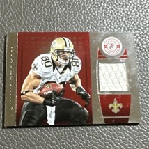 2013 Totally Certified Red Materials #43 Jimmy Graham/199 Jersey - £3.13 GBP