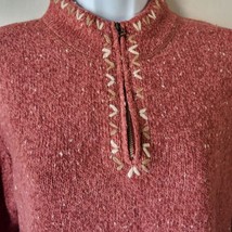 Woolrich  Womens Grenadine Sweater Size  Small Long Sleeve 1/4 Zip - £15.81 GBP