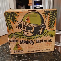 Remco Vintage Monkey Division Toy Monkey Helmet In Original Box 1963 - B... - £62.44 GBP
