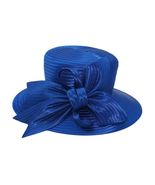 HF2022 Royal Women&#39;s Derby Hat Satin Ribbon Church Hat Kentucky - £68.94 GBP