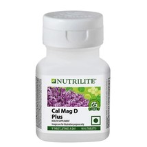 Nutrilite Cal Mag d Plus 90 Tablets Pack of 1 Herbal Health Supplement - $37.13