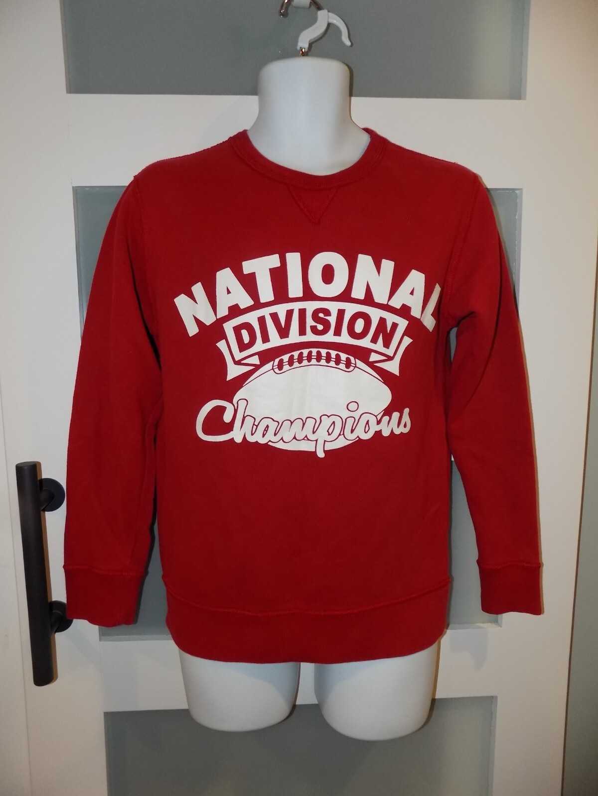 The Children&#39;s Place Red LS National Division Champions Graphic Sweatshirt - $5.00