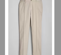 Jos. A. Bank Travel Tech Slim Fit Flat Front Casual Pants size: 38X32 - $37.39