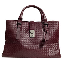 Bottega Veneta Roma Tote Bag In Intrecciato Woven Nappa Leather Women B One Size - £726.48 GBP