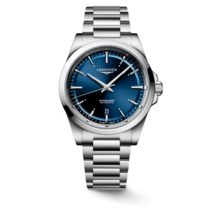 Longines Conquest 41 MM Stainless Steel Blue Dial Automatic Watch L38304926 - £1,206.96 GBP