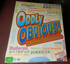 Oddly Obvious Box Boardgame-Endless Games-Complete - £9.43 GBP