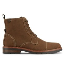 Dockers Mens Rawls Rugged Lace-up Synthetic Leather Lugged Sole Cap Toe Boot 12 - £37.21 GBP
