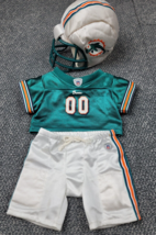 Build A Bear NFL Football Uniform Miami Dolphins Jersey Sports Outfit He... - $27.71