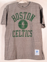 Adidas Mens Boston Celtics T-Shirt Gray L - $24.75