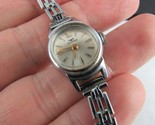 Rare vintage watch TECHNOS 17 jewels FONO ACIER INOXYDABLE French WORKS ... - $73.85